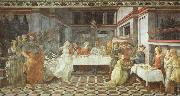 Fra Filippo Lippi Herod's Feast painting